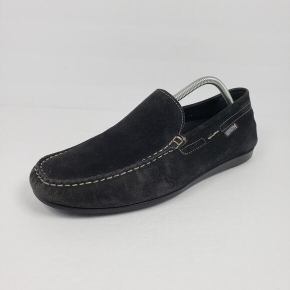 Mephisto Cool-Air Mens Size 10 Black Suede Slip On Casual Driving Loafer Shoes main image 10